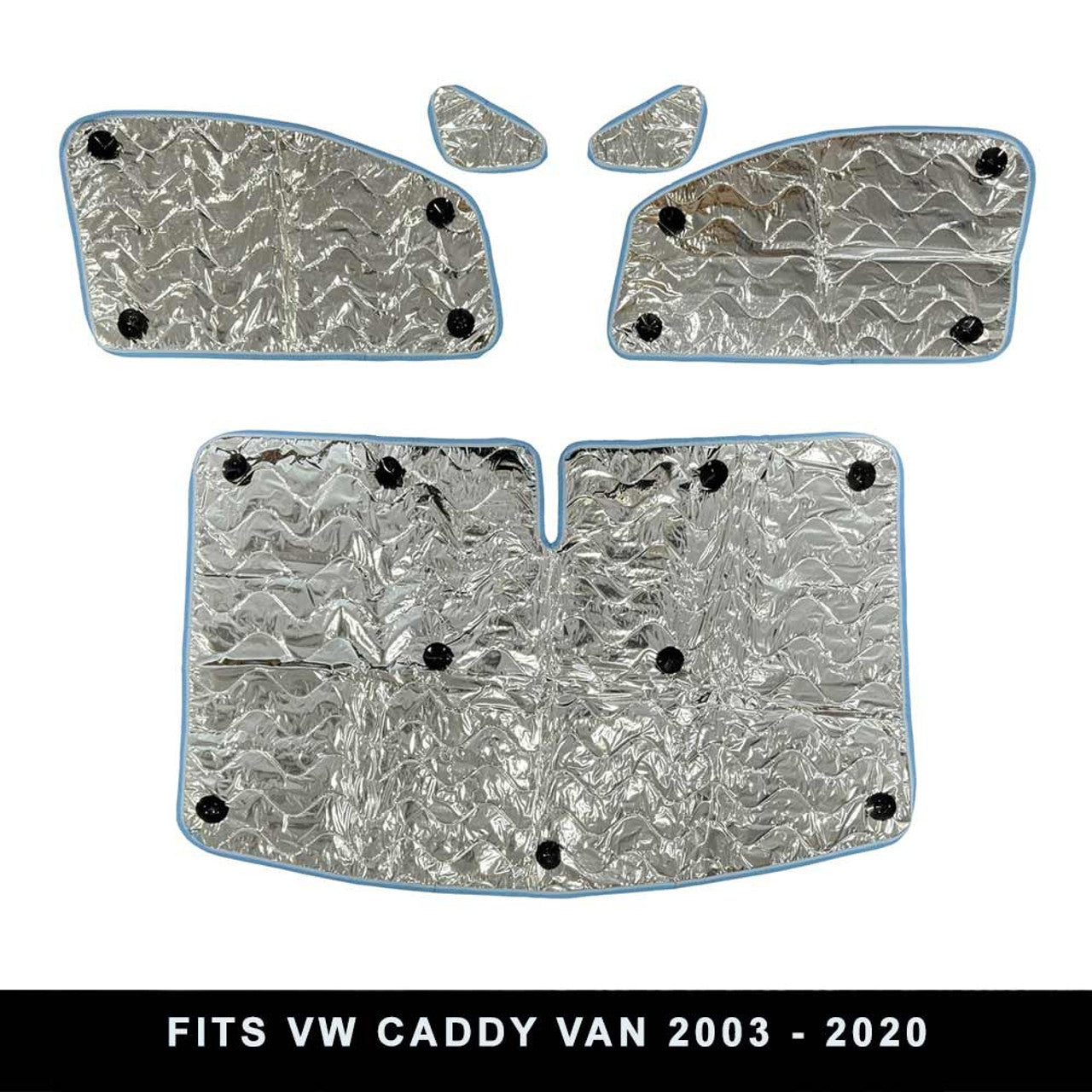 Olpro VW Caddy Internal Thermal Blinds