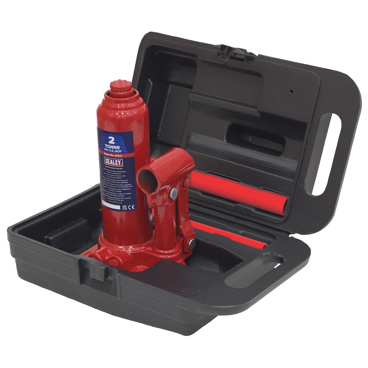 Sealey Bottle Jack 2 Tonne with Storage Case SJ2BMC