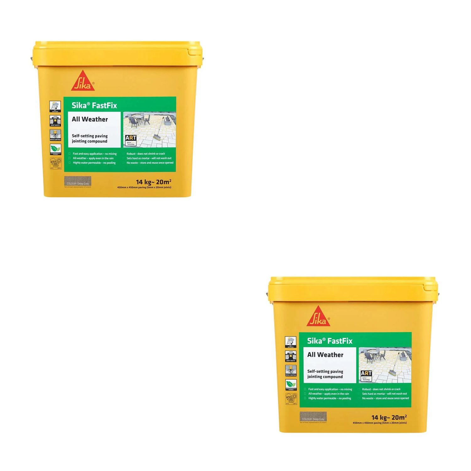 Everbuild Sika Sika® FastFix All Weather Deep Grey 14kg - 669016