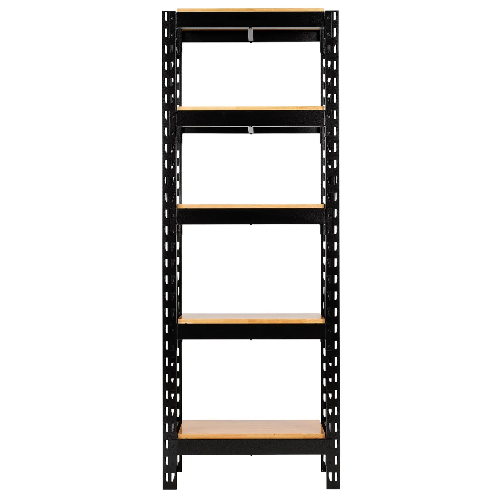 BUNKER 22 Piece Modular 5 Tier Racking with Hardwood Shelving, 750mm