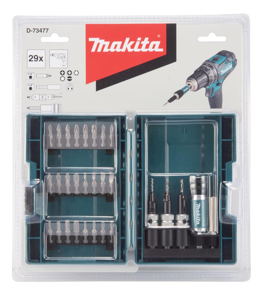 Makita Drill & Drive Bit Set 29 Pcs D-73477