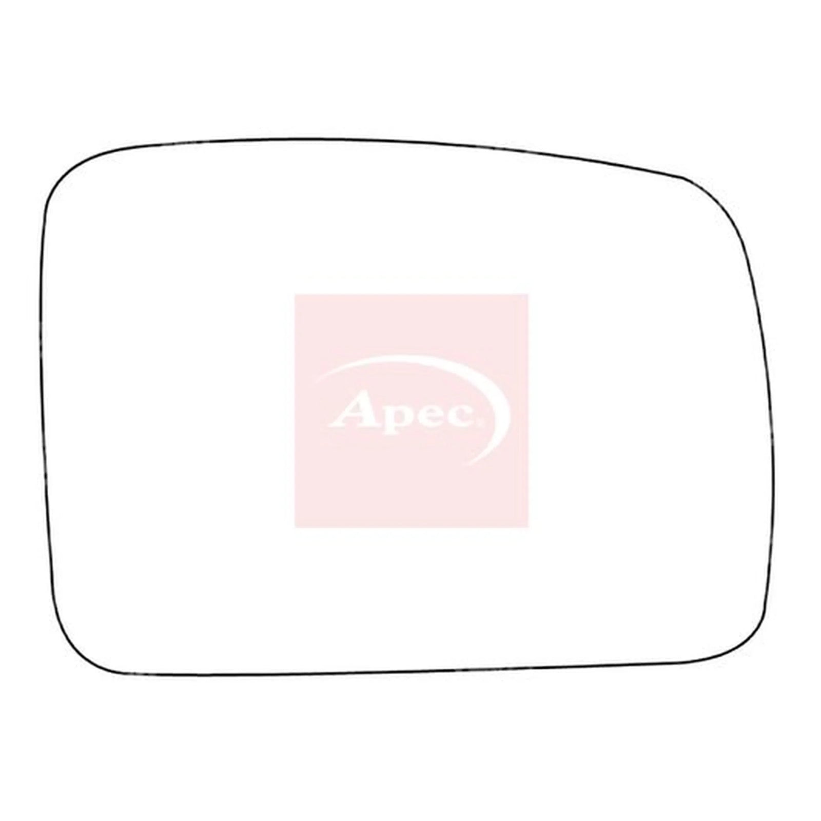Apec Exterior Wing Mirror Glass Right AMS2014