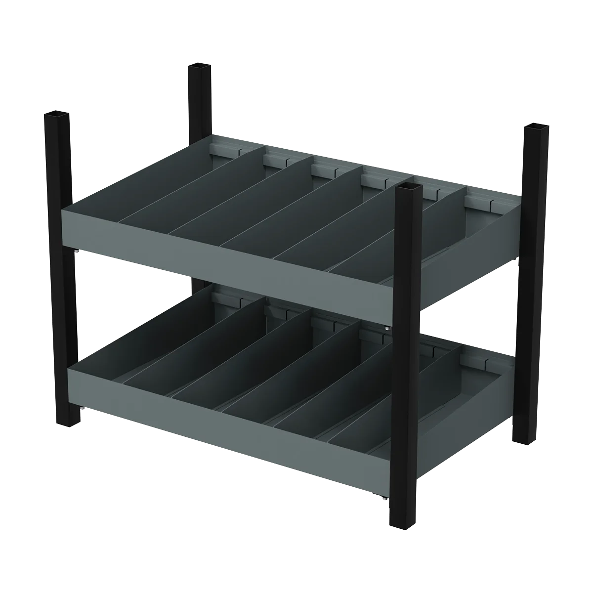Sealey Modular Storage Mid Unit 2 Compartment Shelve 580mm
