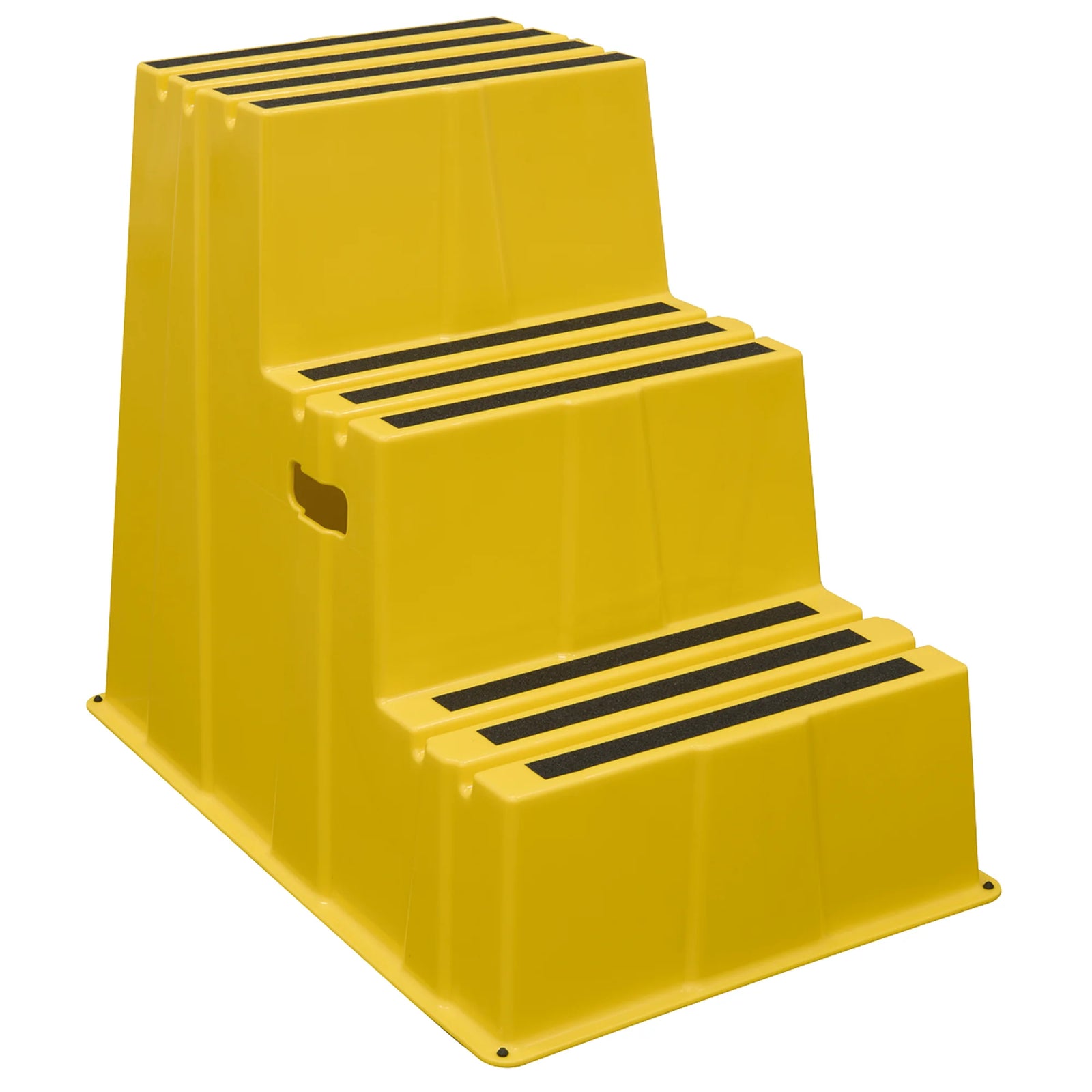 Sealey Heavy-Duty 3-Step Safety Steps 150kg Capacity Yellow