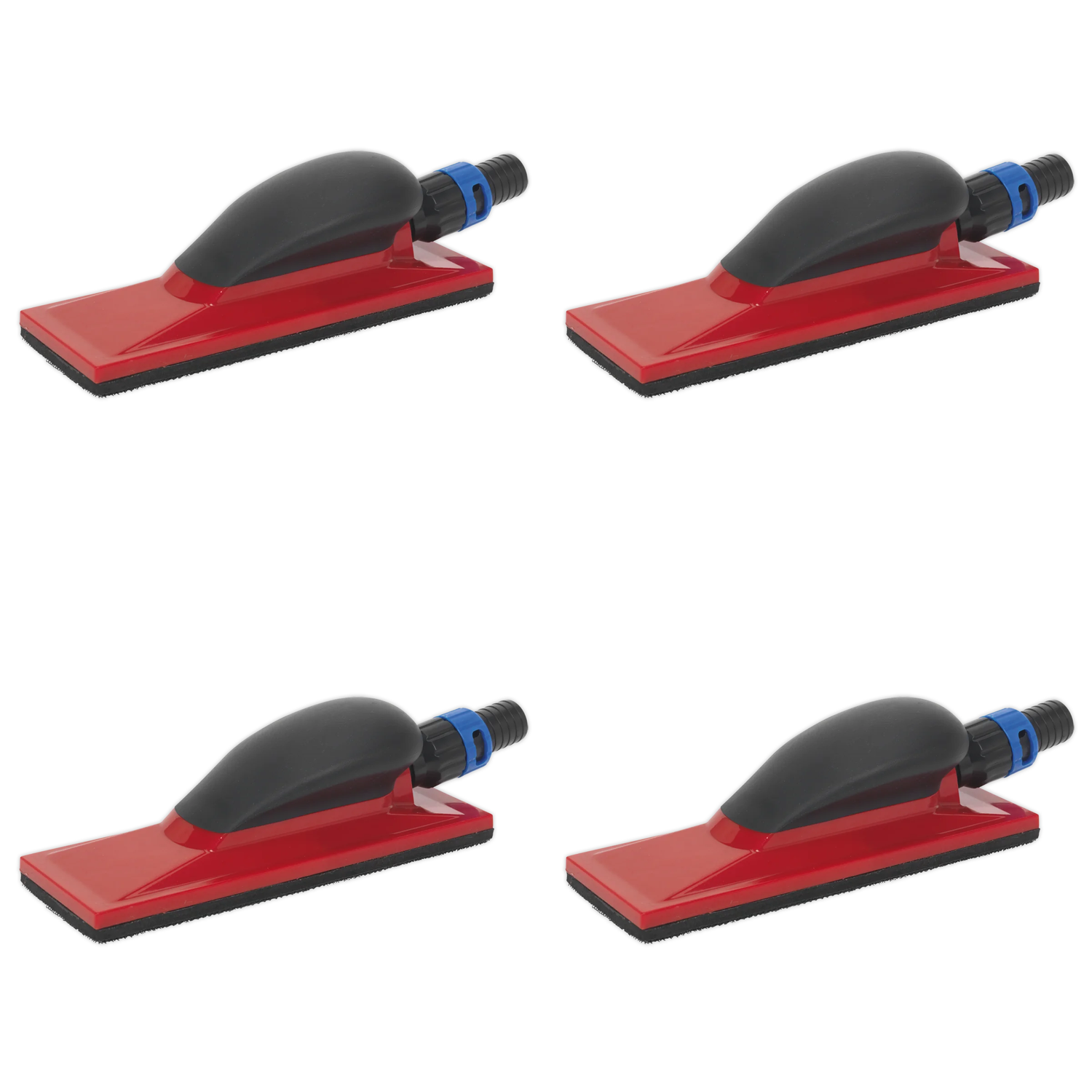 Sealey Dust-Free Sanding Block 70 x 120mm Hook-and-Loop