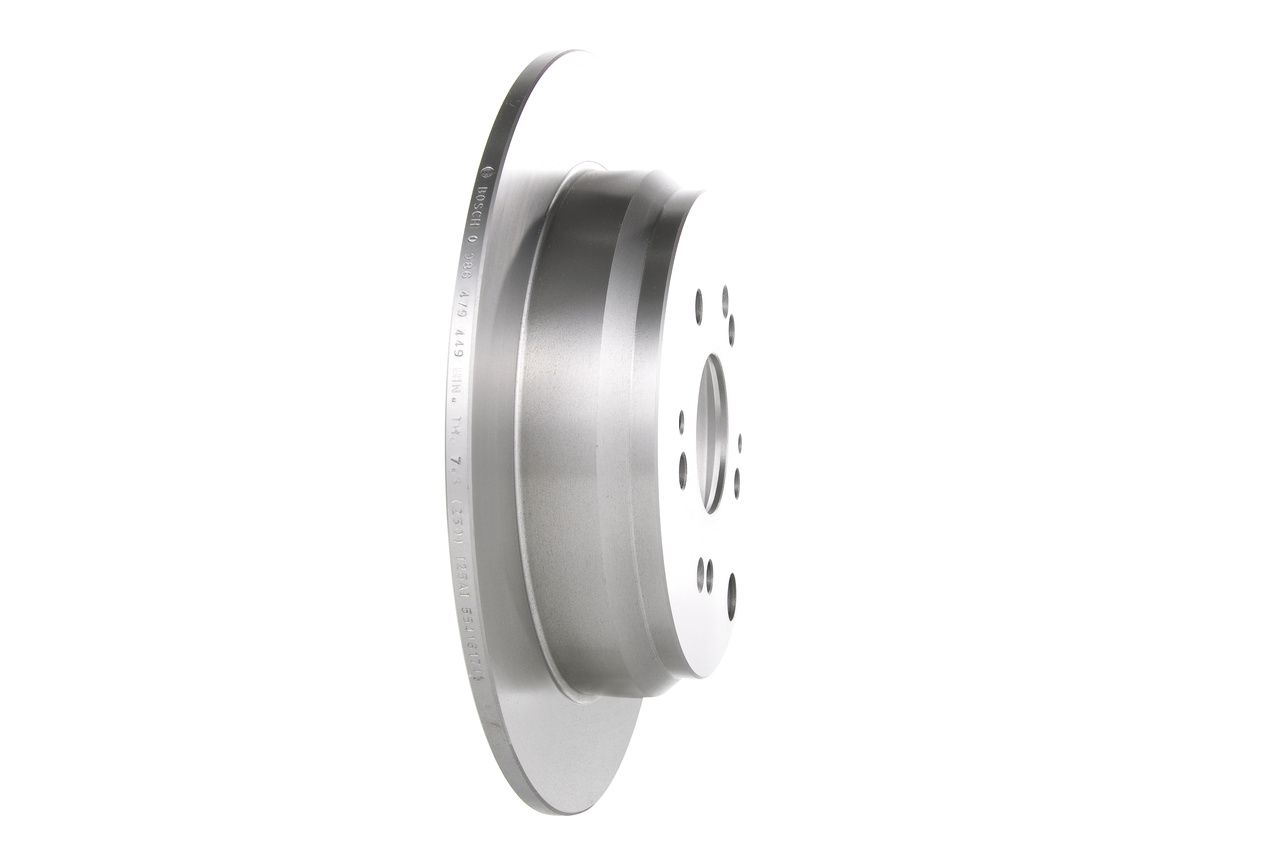 Bosch 2 x Solid 304mm Brake Disc 0986479449