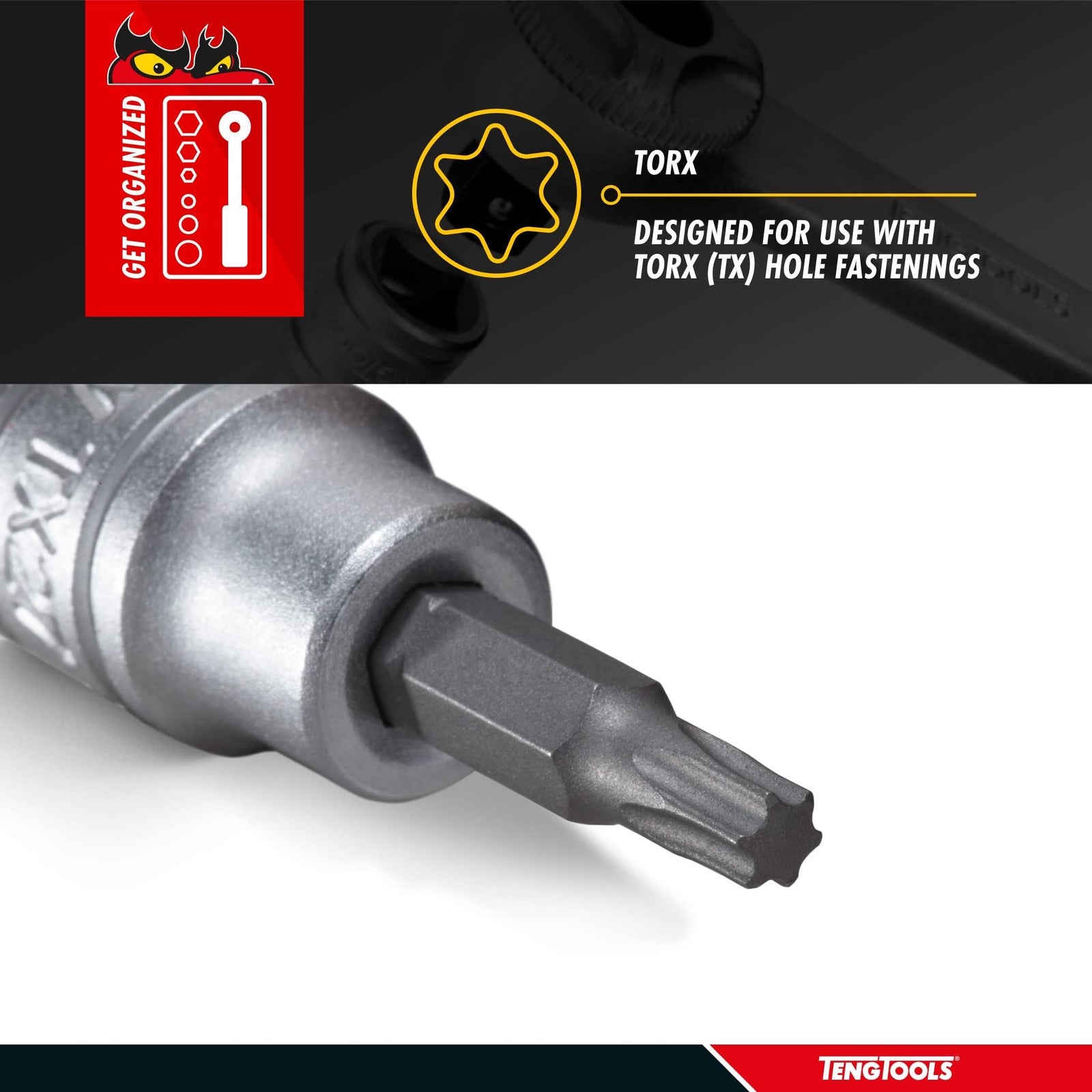 Teng Tools 3/8" TX Bit Socket TX25