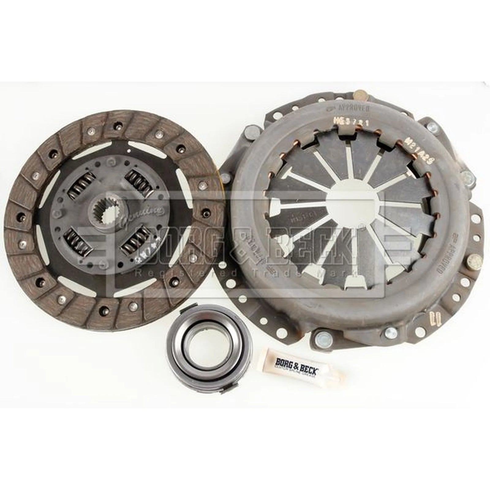 Borg & Beck Clutch Kit Set 3pc 190mm HK9120