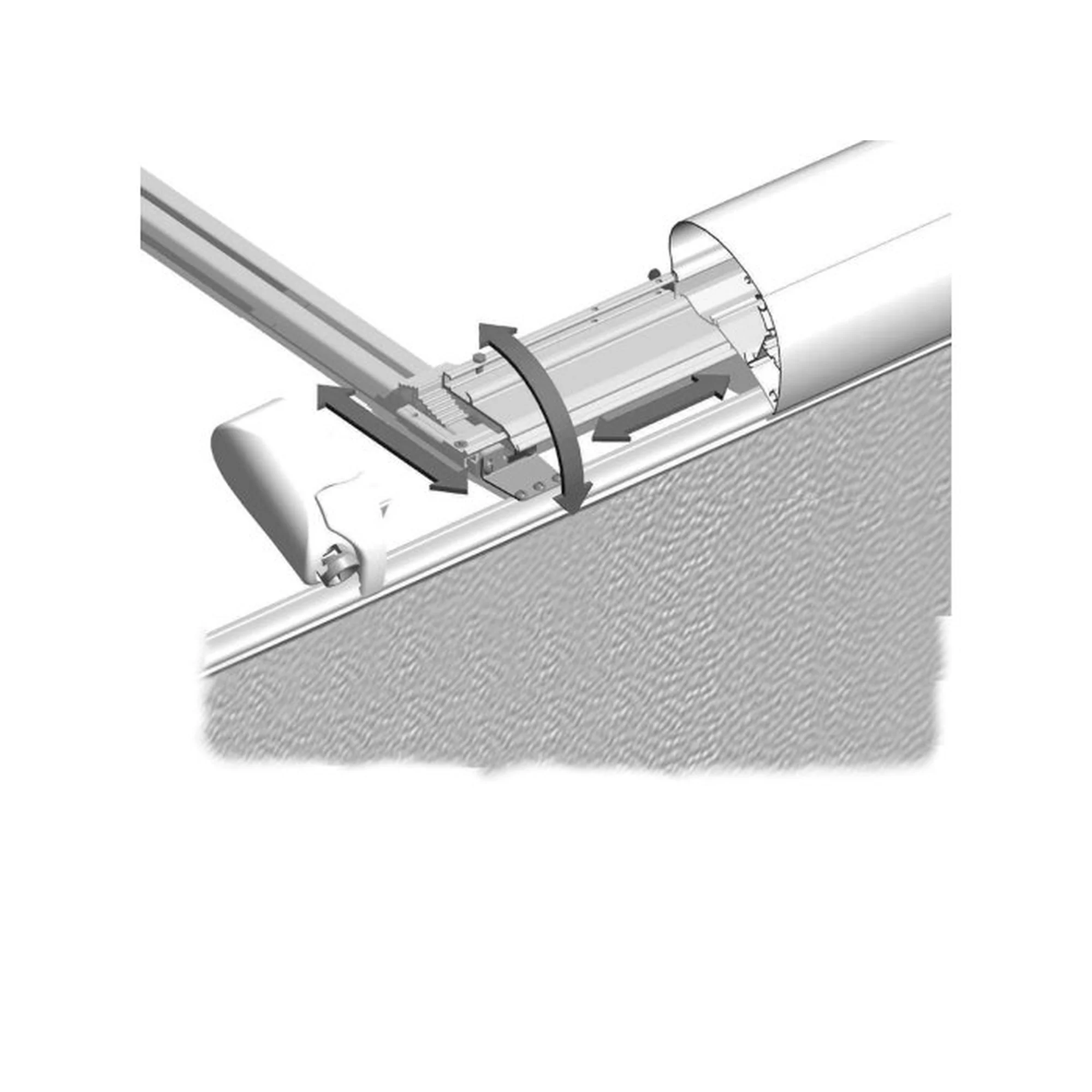 Thule MOUNTING RAILS + ADAPTER X3 - 308055