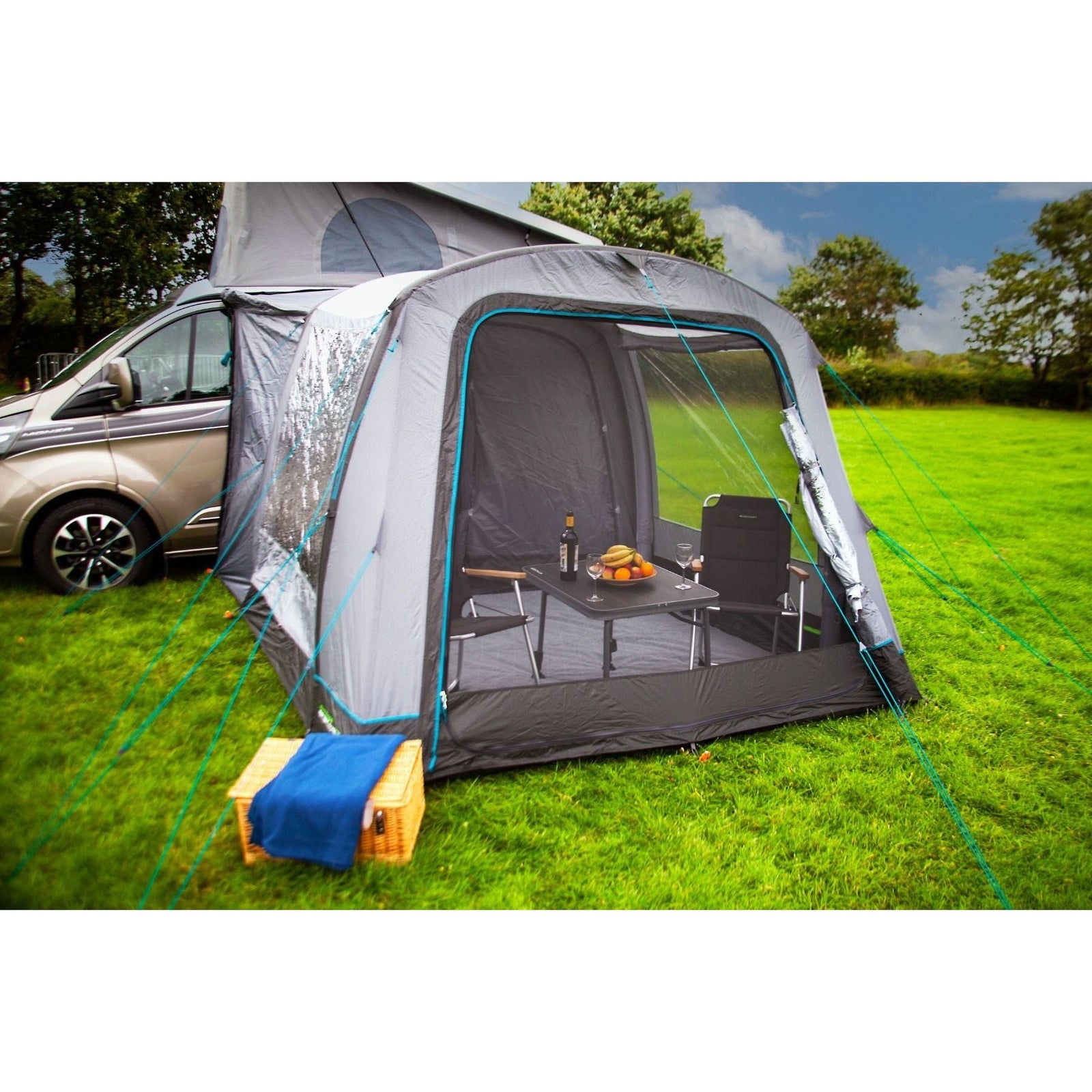 Outdoor Revolution Cayman Air T2 HIGH (Inc Footprint) Driveaway Awning