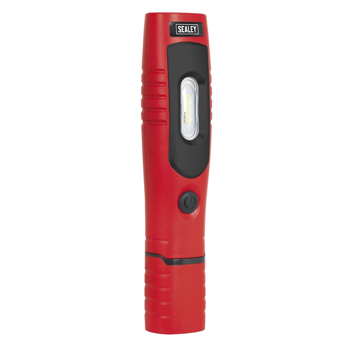 Sealey Red Rechargeable 360° Inspection Lamp 7 SMD+3W LED Lithium-ion