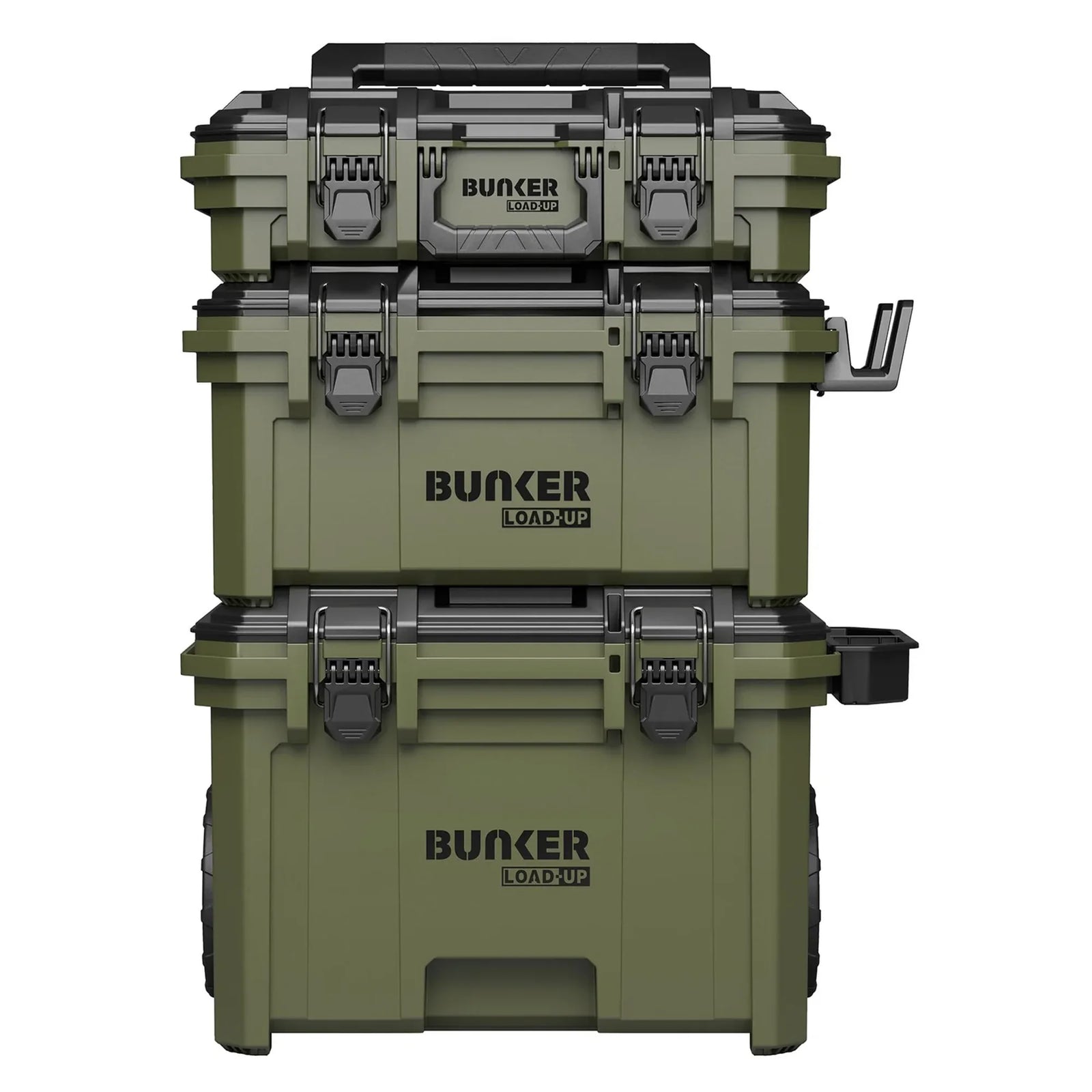 Bunker Load-Up Stacking System 9 Piece Modular Tool Storage