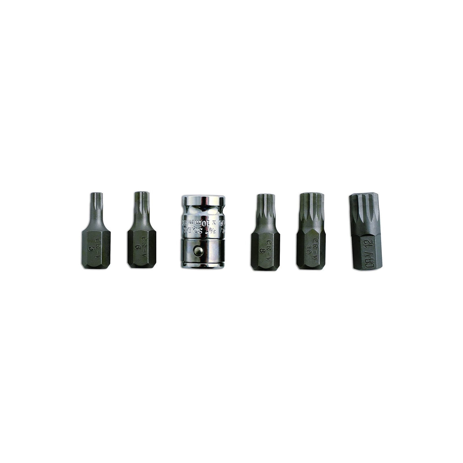 Laser Spline Bit Set 6pc 0592