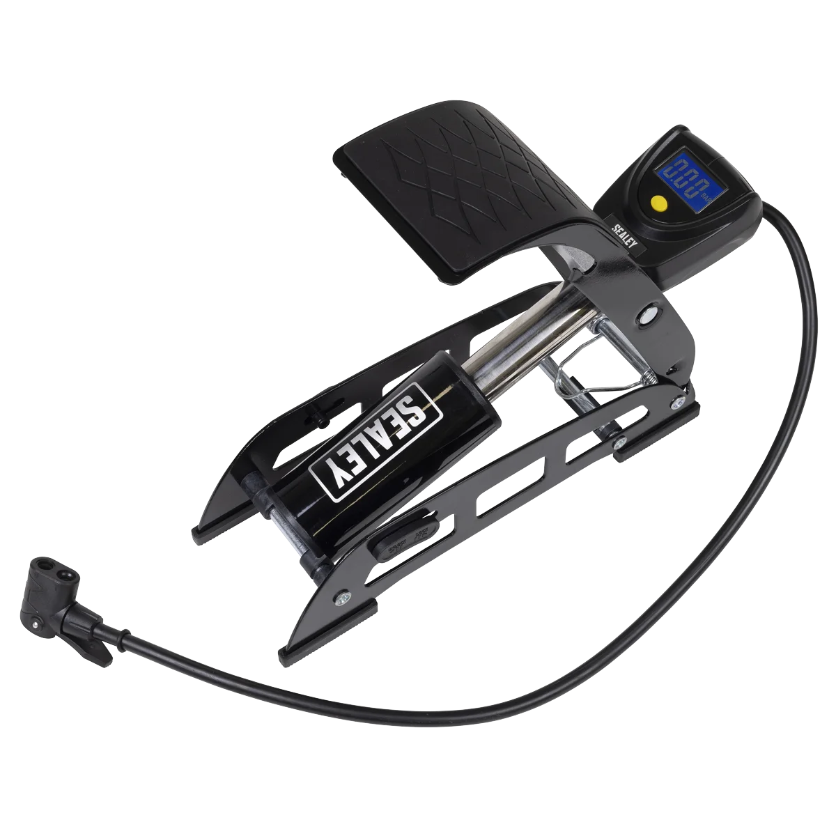 Sealey Single Barrel Digital Foot Pump FP8D 140psi