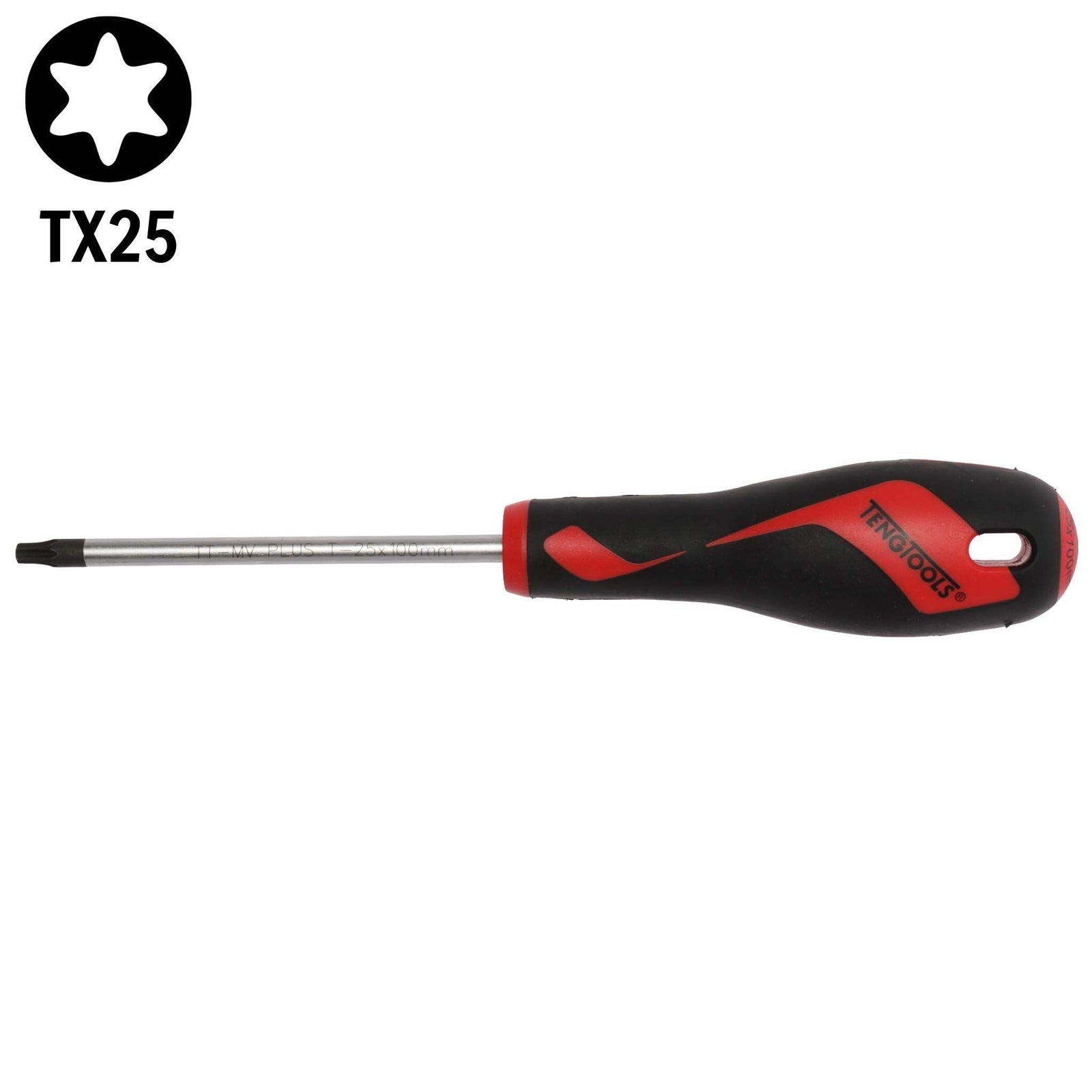 Teng Tools TX Screwdriver TX25 x 100mm L