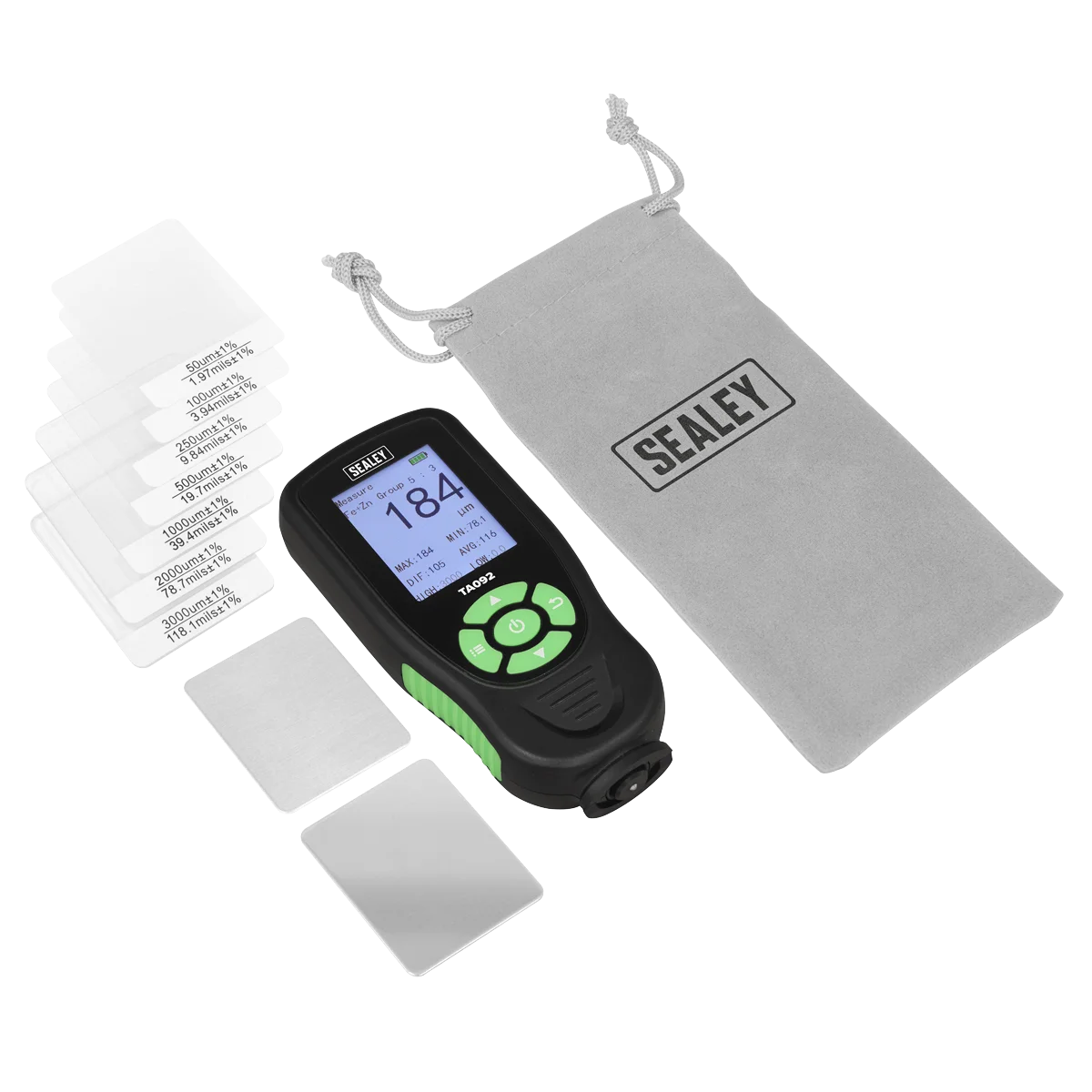 Sealey Rechargeable Paint Thickness Gauge TA092 0-3000µm