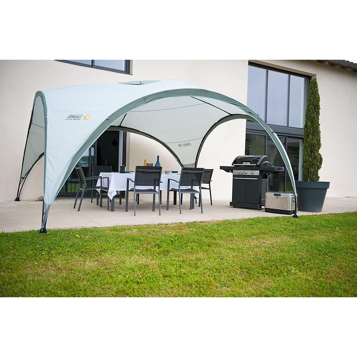 Coleman Event Shelter XL Gazebo Sun Shade Garden & Camping 15x15 4.5M