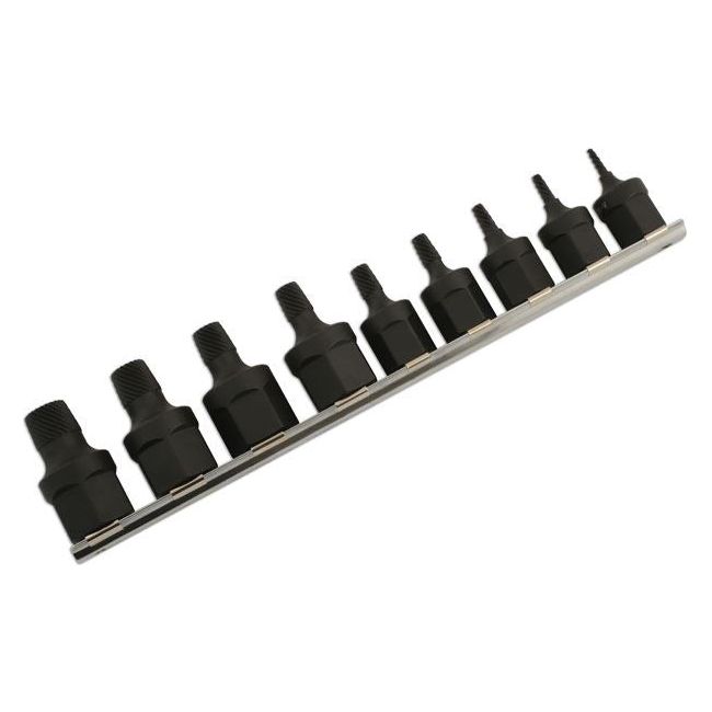 Laser Screw Extractor Set 3/8"D & 1/2"D 9pc 5967