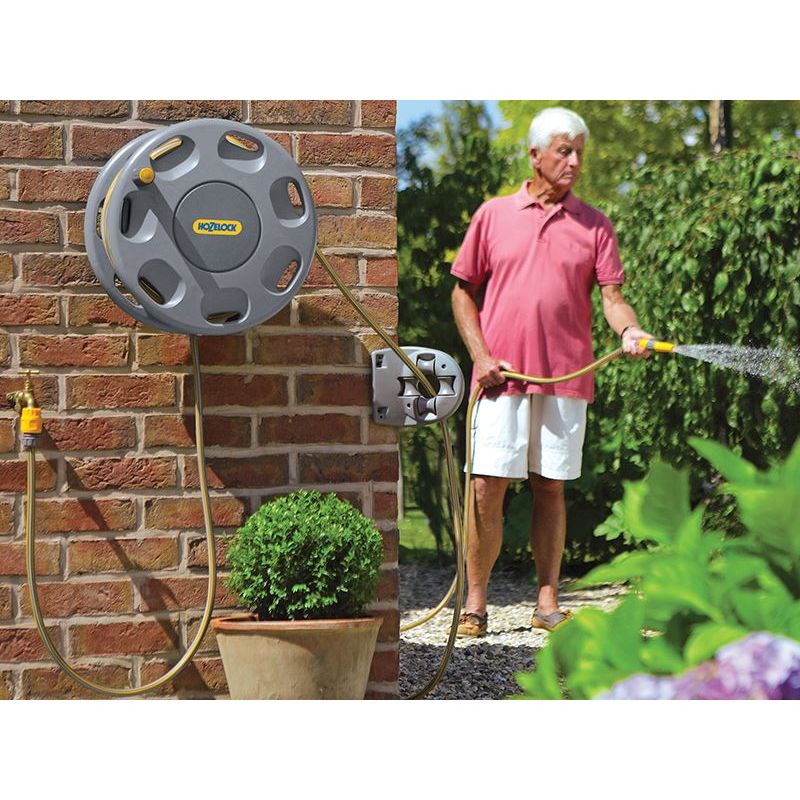 Hozelock 2390 60m Wall Mounted Hose Reel ONLY