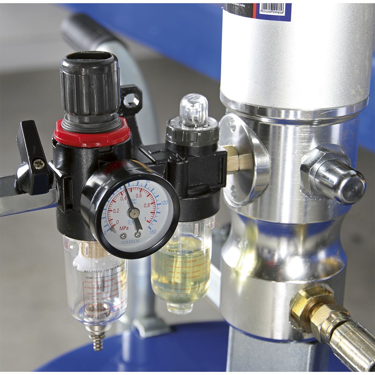 Sealey Air Operated Grease Pump 50kg AK453X