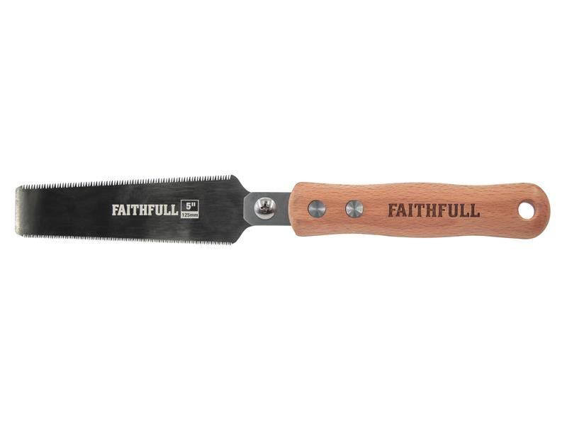 Faithfull FSC Double Sided Pull Saw 125mm