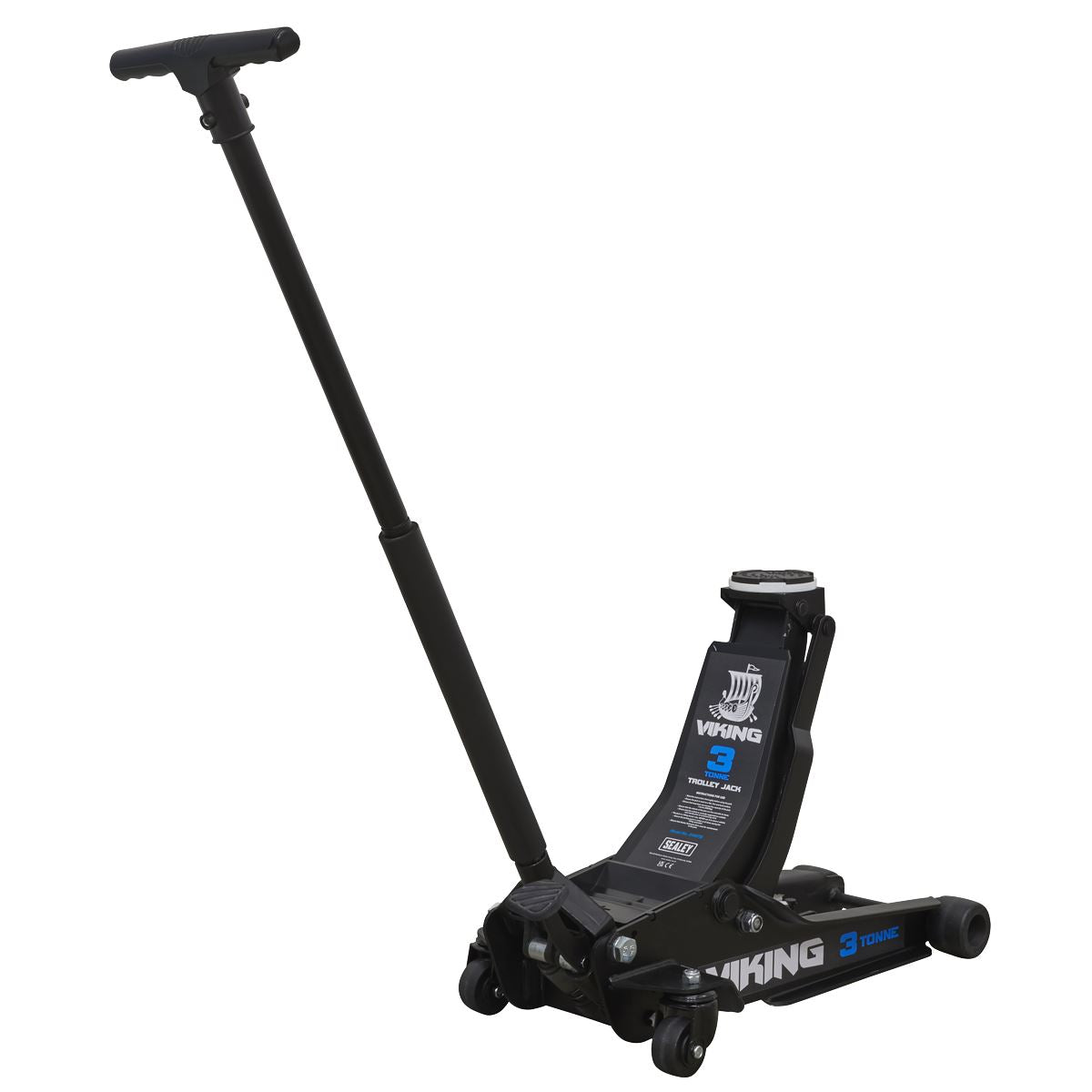 Viking Viking Low Profile Professional Trolley Jack with Rocket Lift 3 Tonne