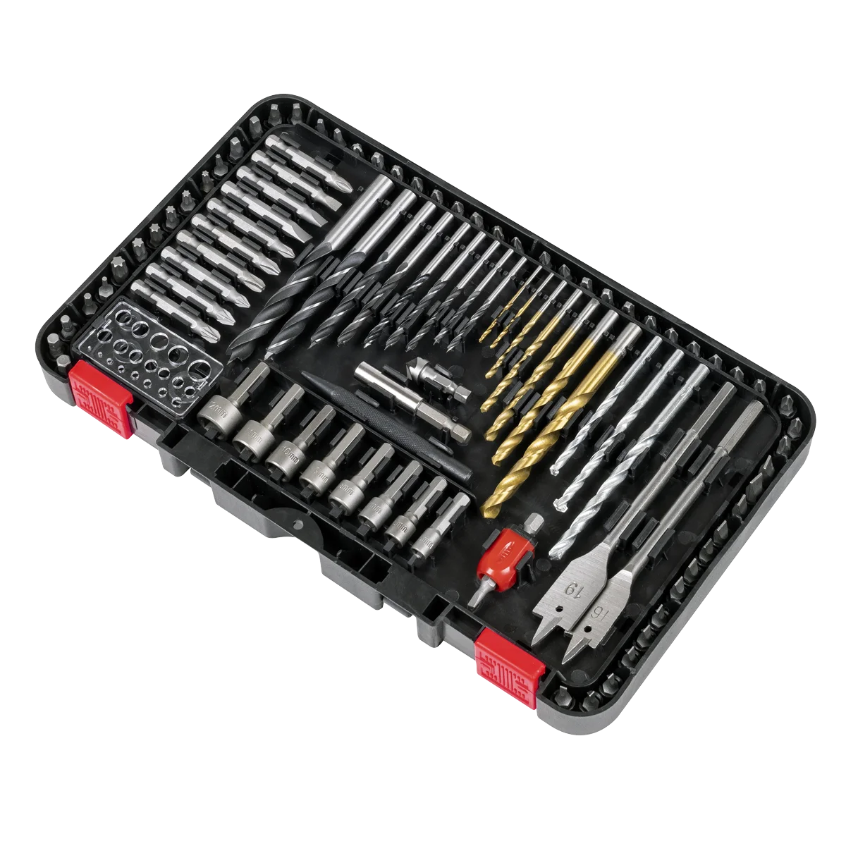 Sealey Drill & Bit Accessory Set 104 Piece AK47104