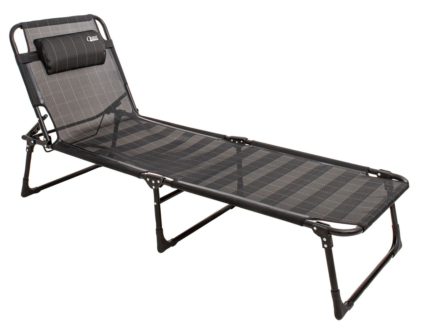 Quest Winchester Folding Sun Lounger