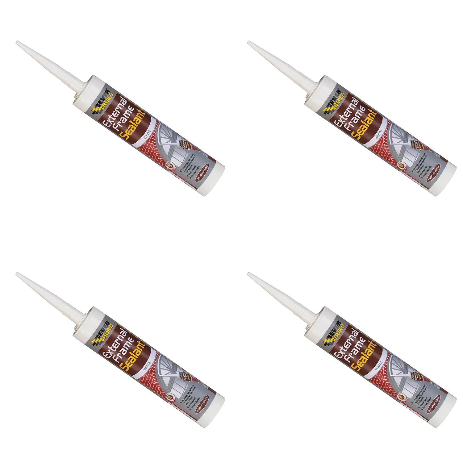 Everbuild Sika External Frame Acrylic Sealant Brown 290ml - 483170