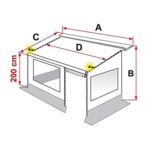 Fiamma Caravanstore Zip Canopy Xl 31M Royal Grey 06771D02R