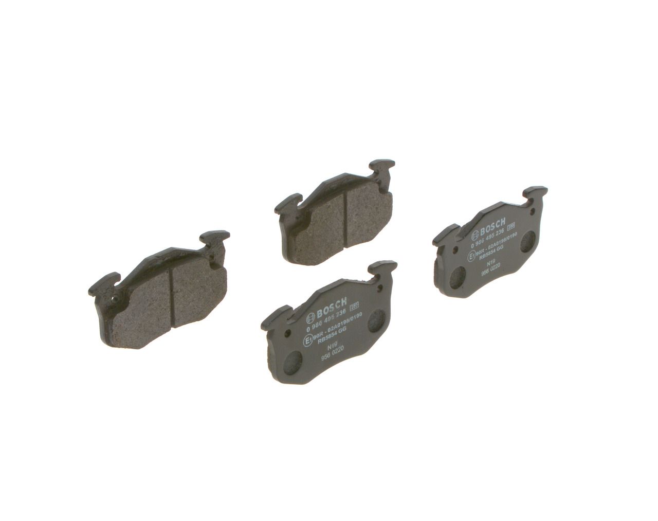 Bosch Brake Pad Set x x 0986495236