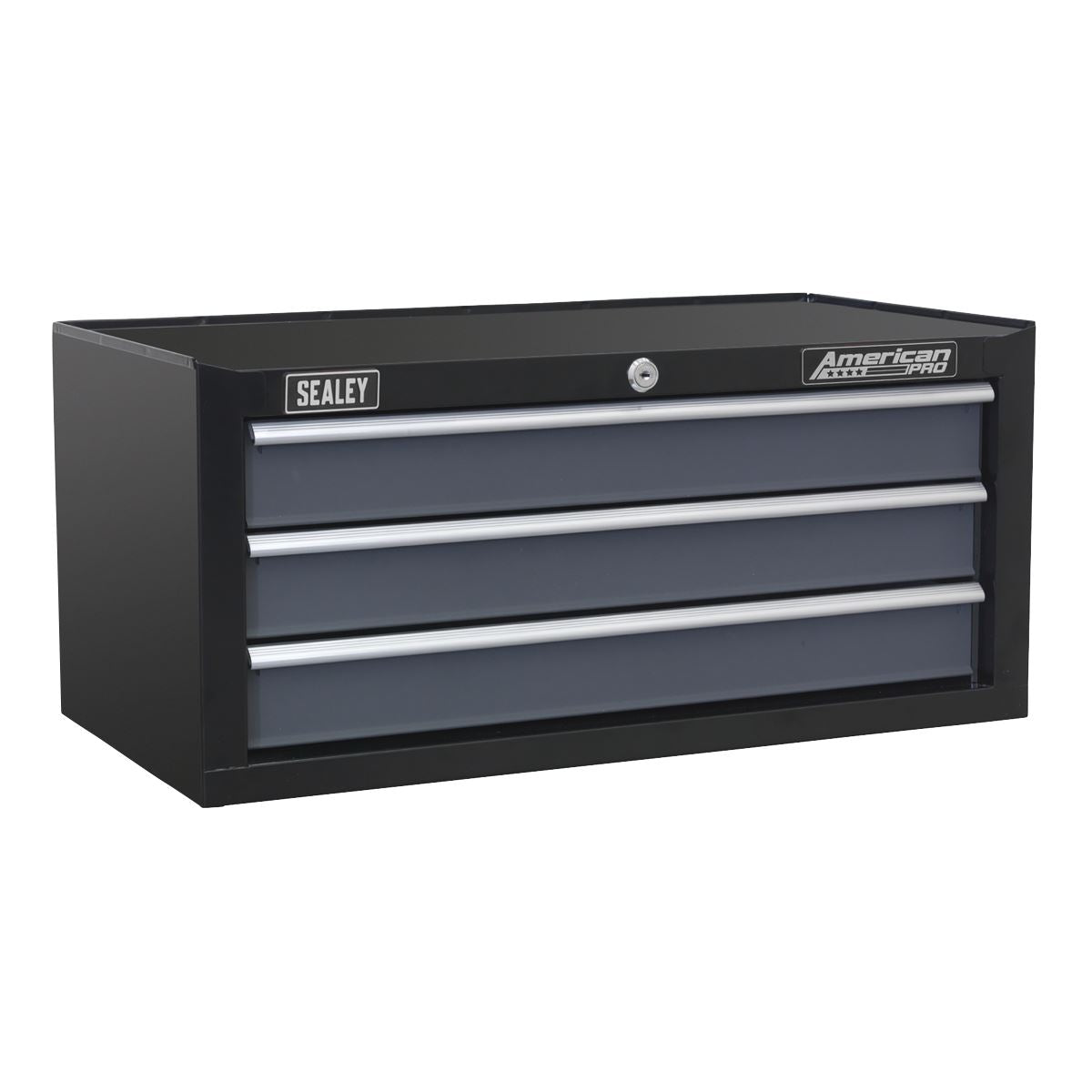 Sealey Tool Chest Combination 16 Drawer with Ball-Bearing Slides Black/Grey