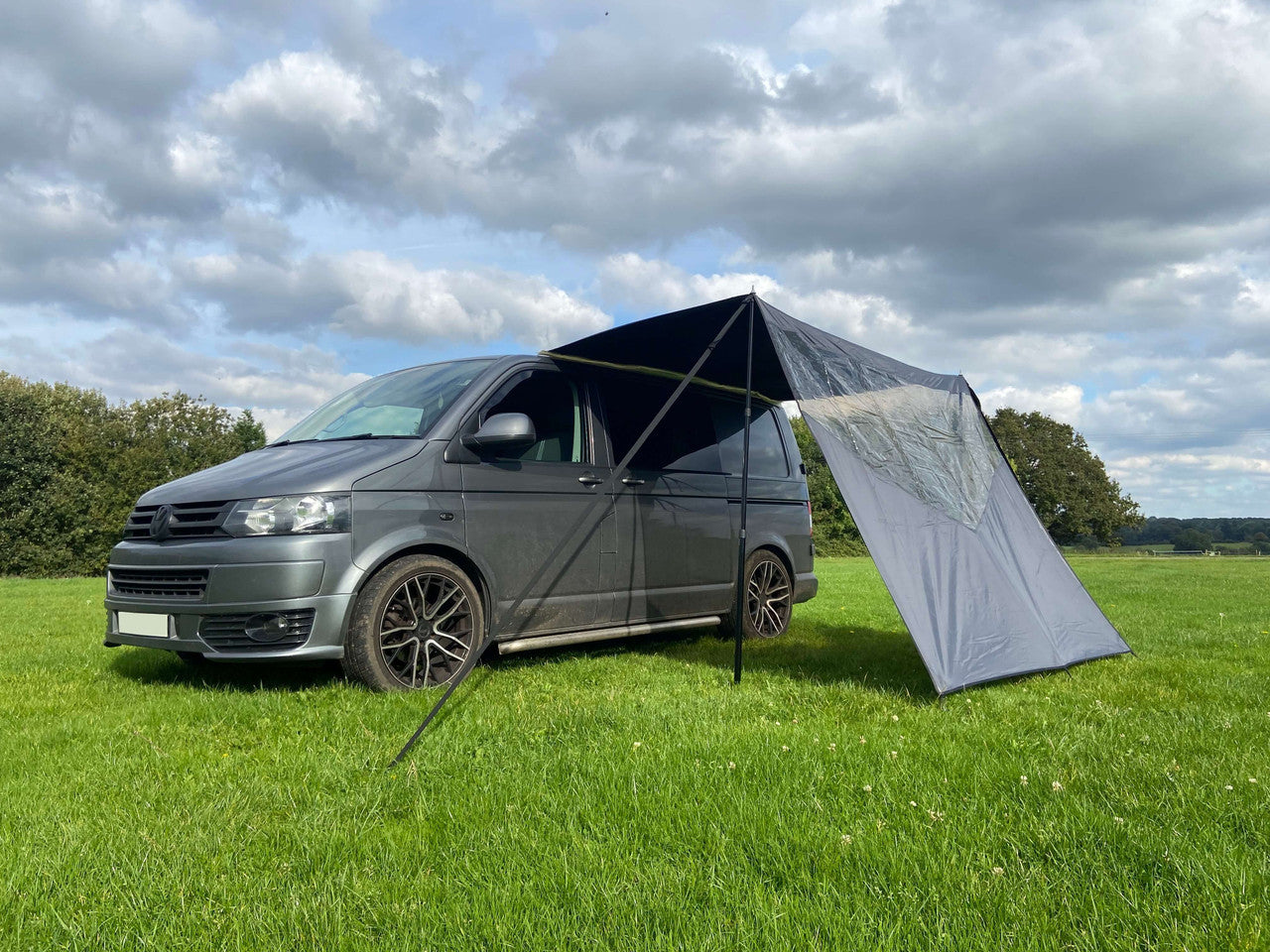 Olpro Rectangle Canopy with Window (Charcoal)