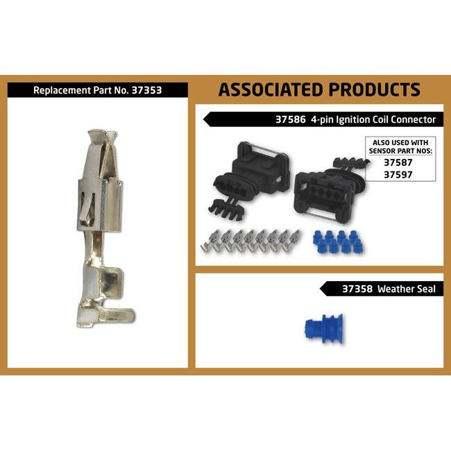 Connect Non-Insulated Female Terminals 100pc 37353