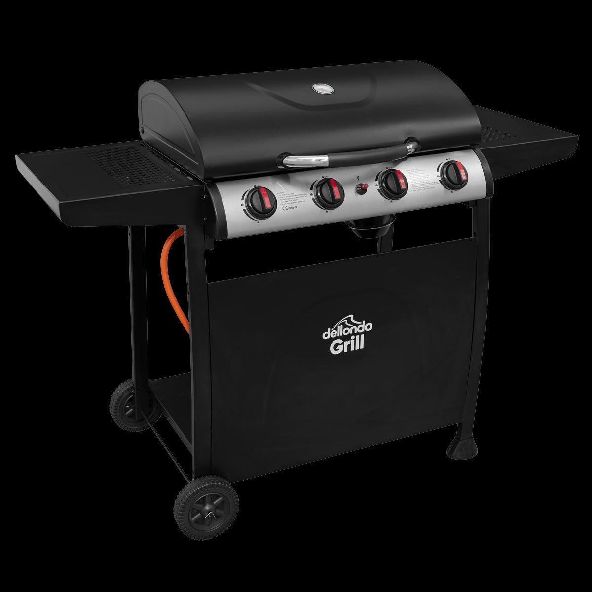 Dellonda 4 Burner Gas BBQ