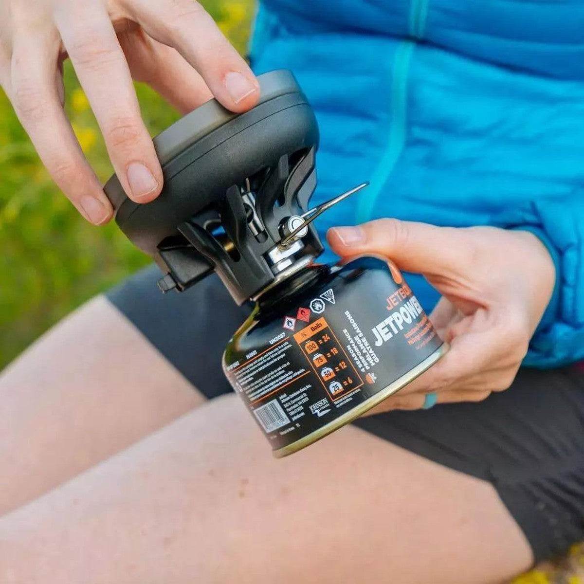 Jetboil JetPower Butane Gas Fuel 100g Canister