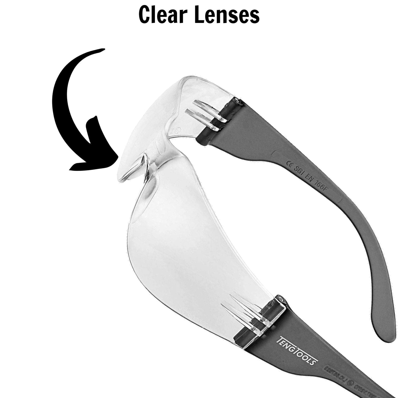 Teng Tools Safety Glasses Clear Lens