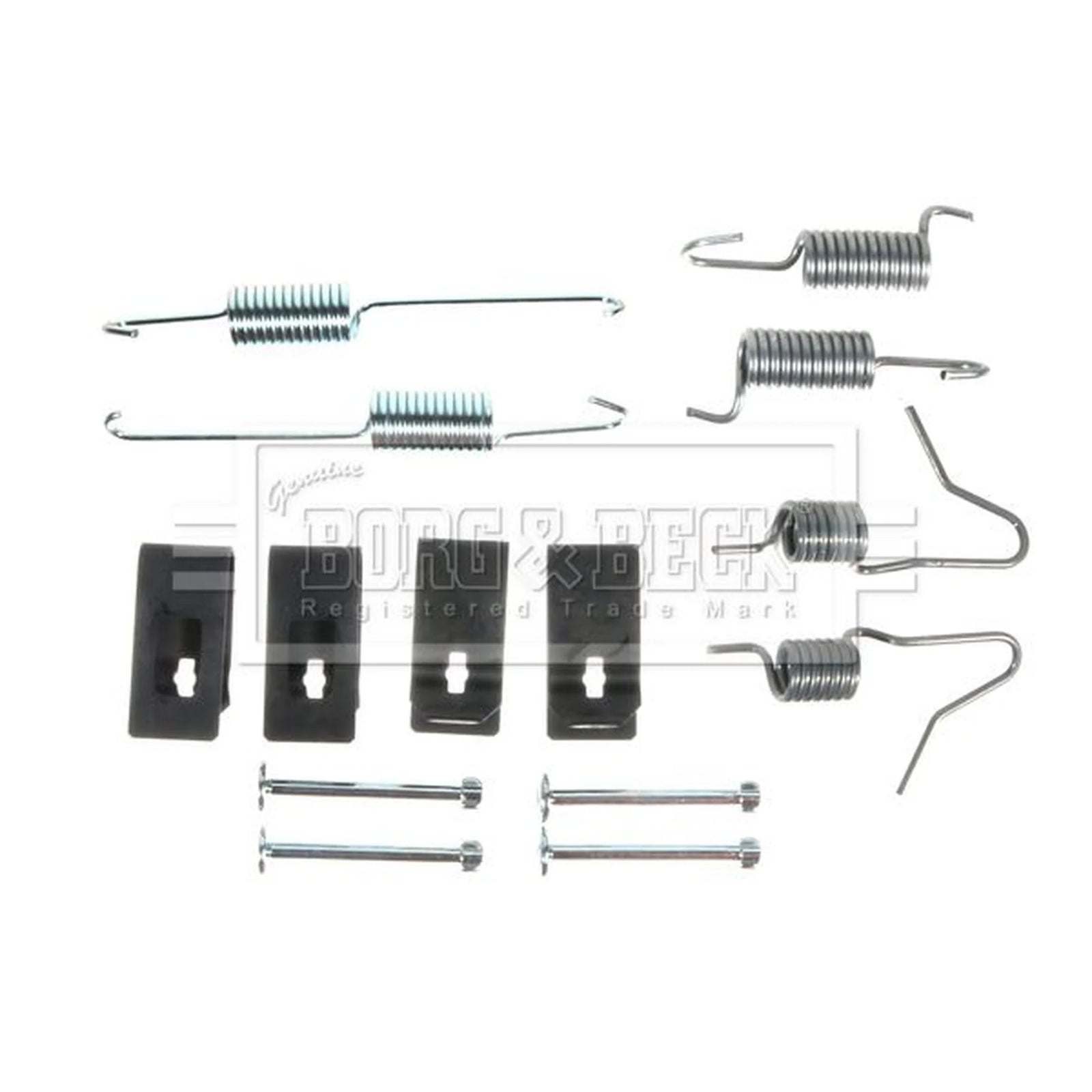 Borg & Beck Parking Brake Shoe Accessory Kit Rear Right BBK6167
