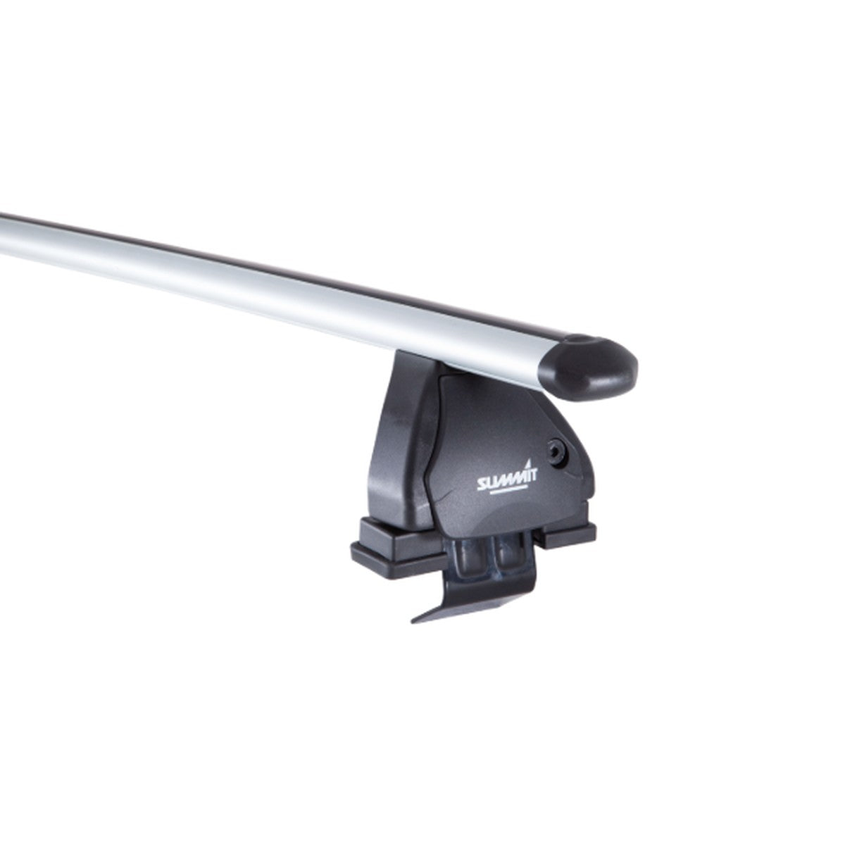 Summit Premium Aluminium Standard Roof Multi-Fit Roof Bars, Lockable, 1.30m, 2 Bar System