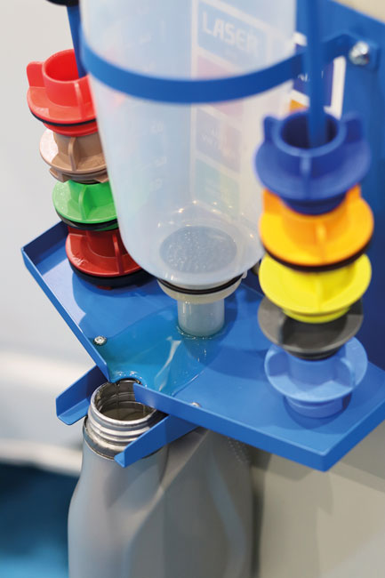 Laser Oil Drain Storage Station - Magnetic