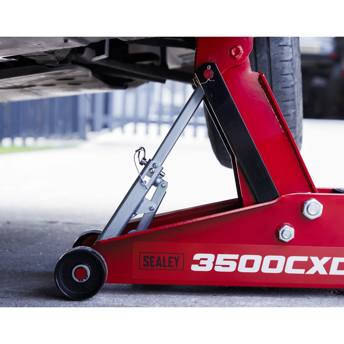 Sealey Safety Support Brace for Hydraulic Floor Jacks 3 Tonne