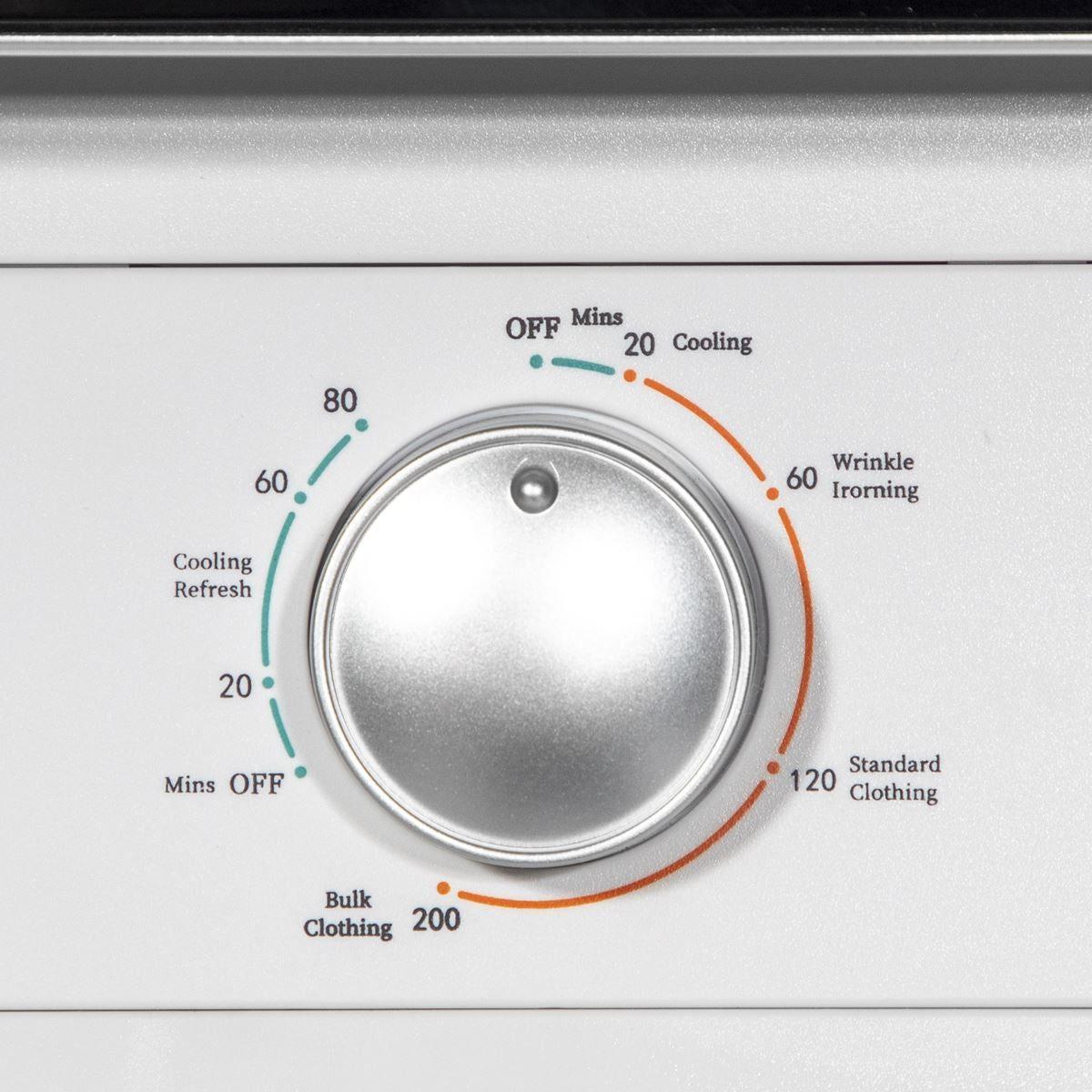 Baridi 2.5kg Portable Tumble Dryer with Mechanical Controls