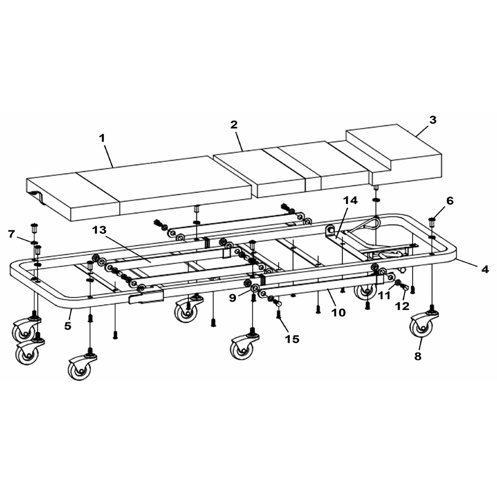 Sealey Frame Connection Bar (B) SCR79-V2-13