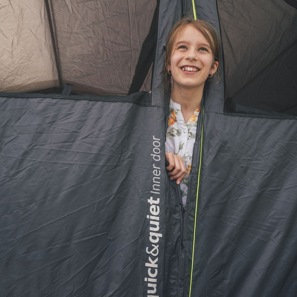 Outwell Monterey 4 Air 4 Berth Three Room Tunnel Tent