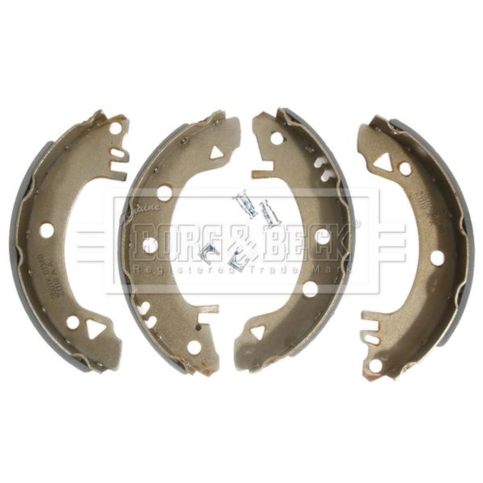 Borg & Beck Brake Shoe Set Axle Kit BBS6097