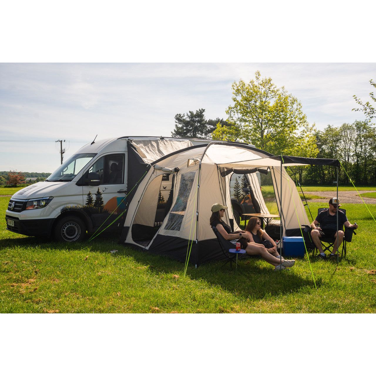 Olpro Cubo XL  Motorhome Awning ( Fibreglass Poles )