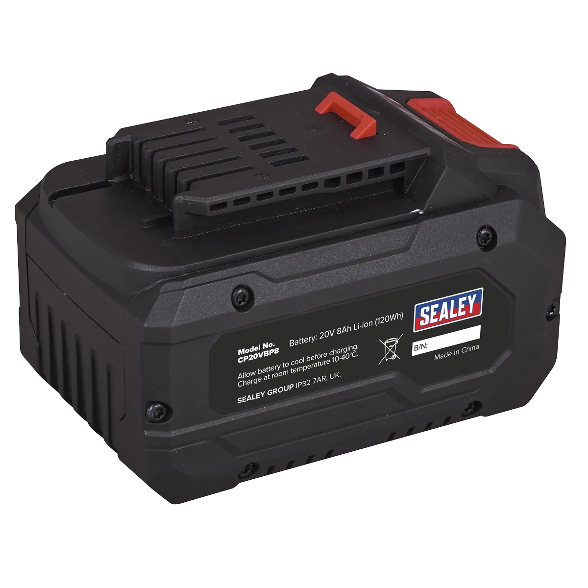 Sealey SV20 Series Power Tool Battery 20V 8Ah Lithium-ion