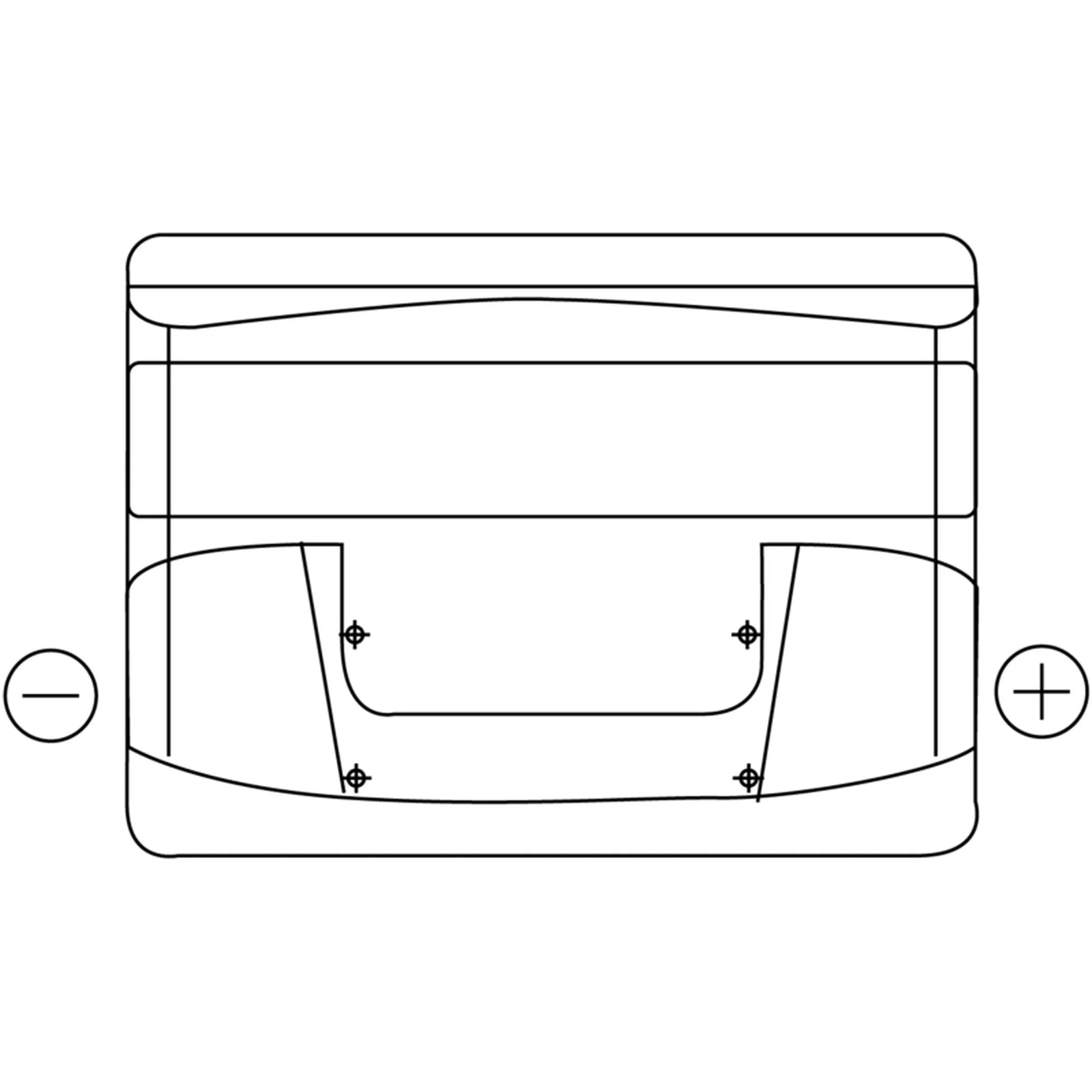 Exide Battery 12V 50Ah 450A EB500