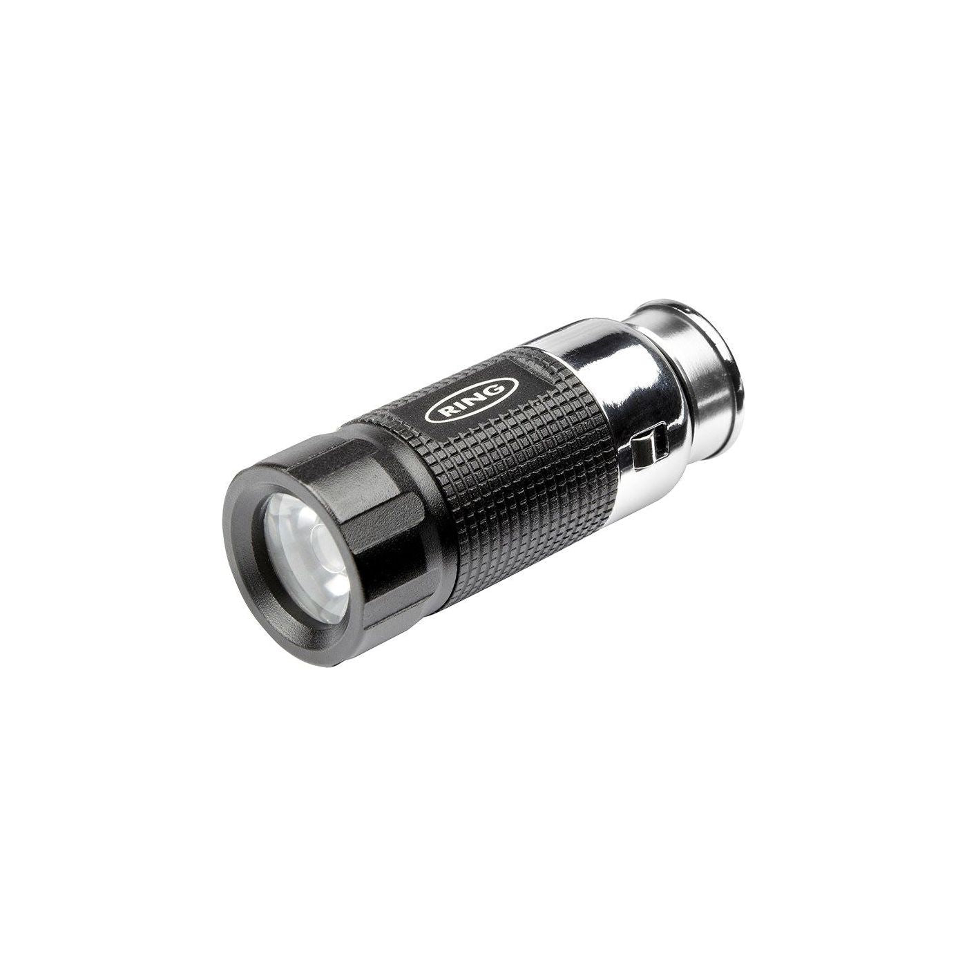 Ring Automotive RRCT01 Rechargeable Car Torch, 12 V, Black