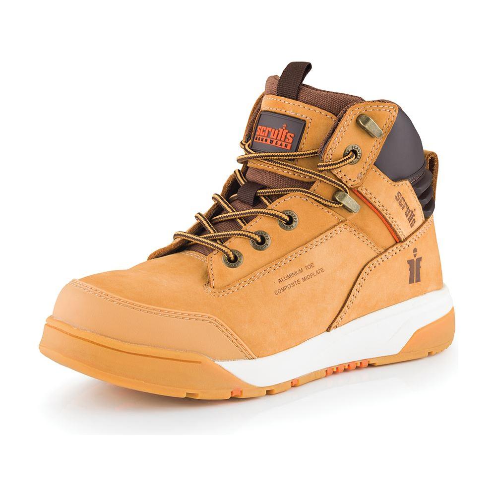 Scruffs Women's Switchback Safety Boots Tan Size 7 / 41
